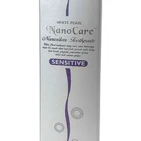 VitalCare Zubní pasta pro citlivé zuby (White Pearl Nano Care Silver Sensitive Toothpaste) 100 g