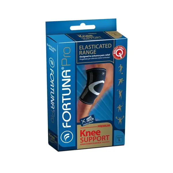 Prémium elastická bandáž kolena, Veľkosť: M