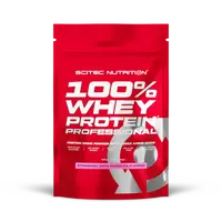 Scitec Nutrition 100% Whey Protein Professional jahoda biela čokoláda