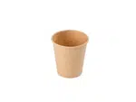 1000 ks - Papírový kelímek hnědý 110 ml, průměr 62 mm (0,08L/4oz)