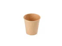 1000 ks - Papírový kelímek hnědý 110 ml, průměr 62 mm (0,08L/4oz)