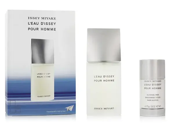 Issey Miyake L´Eau D´Issey Pour Homme - toaletná voda s rozprašovačom 75 ml + tuhý dezodorant 75 ml