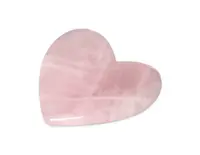 Gua sha škrabka z ruženínu - srdce