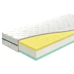 Matrac Benab Zero Bio&Natural 21 H3 / H4 75 x 200 cm Penový matrac 21 cm sendvičový zónová ortopedické