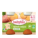 BABYBIO Príkrm sladké zemiaky (2x 130 g)