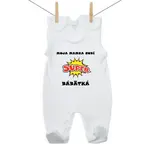 Boodyy Dupačky Moja mamka robí super bábätká 68 (3-6 mesiacov)