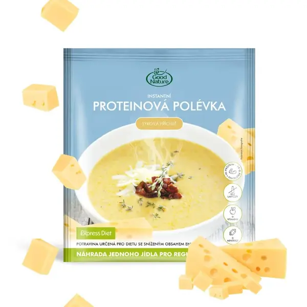 Proteínová polievka so syrovou príchuťou Express Diet, 58 g