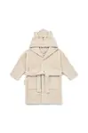 Dětský bavlněný župan Liewood Lily Polarbear Bathrobe béžová barva, LW20312
