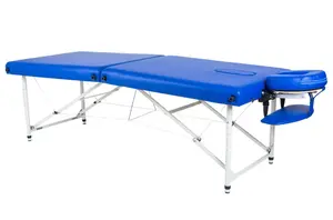 Masážny stôl Lipt® HL-01 (hliníkové) modrý