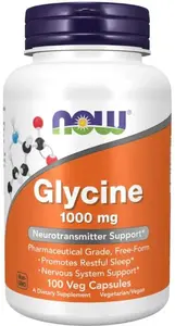 Now Foods Glycín 1000 mg