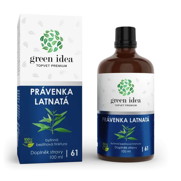 Právenka latnatá - bezliehová tinktúra 100 ml - Green idea