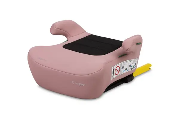 Autosedačka, podsedák s isofixom JAGUAR I-size, ružová (125-150)