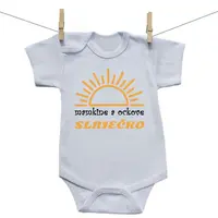 Boodyy Body s krátkym rukávom Mamkine a ockove slniečko 92 (18-24 mesiacov)