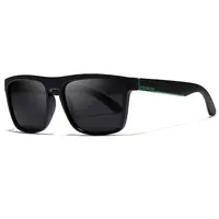 KDEAM Sunbury 2 slnečné okuliare, Black & Green / Black