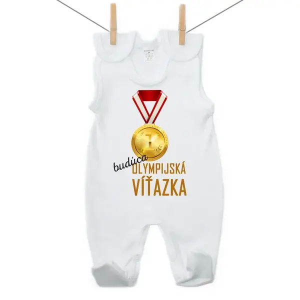 Boodyy Dupačky Budúca olympijská víťazka 74 (6-9 mesiacov)