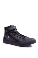 BIG STAR SHOES Pánske tenisky mužov Big Star Black