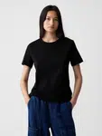 GAP Tričko organic vintage Čierna