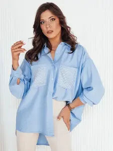 Elegantní dámská košile CELTIS Barva blankytná modř DSTREET