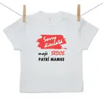 Boodyy Tričko s krátkym rukávom Sorry dievčatá moje srdce patrí mamke 134 (8-9 rokov)