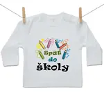 Boodyy Tričko s dlhým rukávom Späť do školy 80 (9-12 mesiacov)