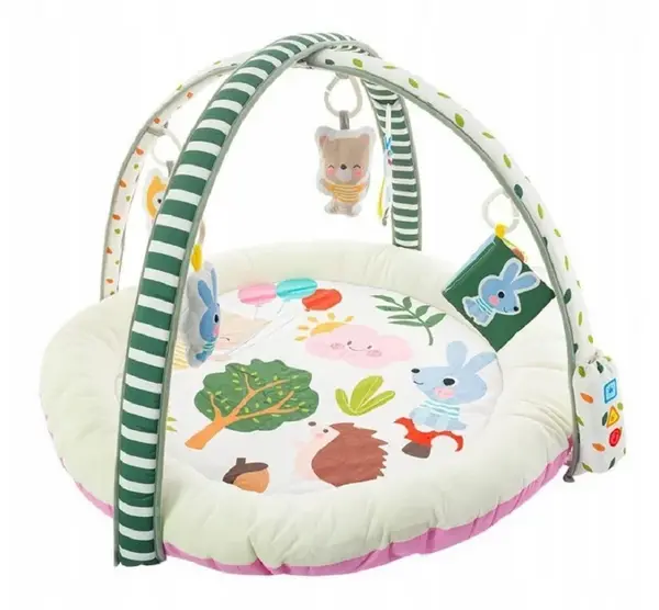 Interaktívna hracia deka Les - ružová