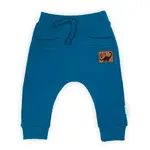 Dojčenské bavlnené tepláčky Nicol Ivo modrá 62 (3-6m), 20C50913