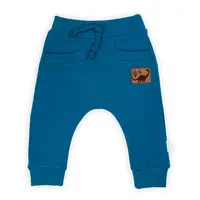 Dojčenské bavlnené tepláčky Nicol Ivo modrá 62 (3-6m), 20C50913