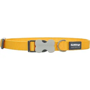 Nylonový obojok Red dingo classic žltý, Veľkosť: XS