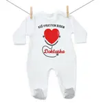 Boodyy Overal Keď vyrastiem budem doktorka 68 (3-6 mesiacov)