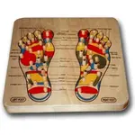 Podložka na masáž chodidiel s pružnými kolíkmi