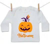 Boodyy Tričko s dlhým rukávom Halloween tekvica 134 (8-9 rokov)