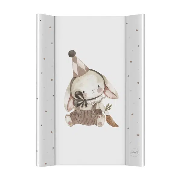 Podložka prebaľovacia 2-hranná s pevnou doskou (50x70) Ultra Light Clown Bunny
