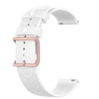 BStrap Silicone Rain remienok na Garmin Vivoactive 4, white