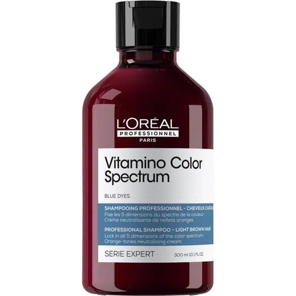 L'Oréal Professionnel Vitamino Color Spectrum modrý šampón na neutralizáciu oranžových tónov 300ml