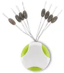 Korum zarážky camo line stoppers 8 ks - large