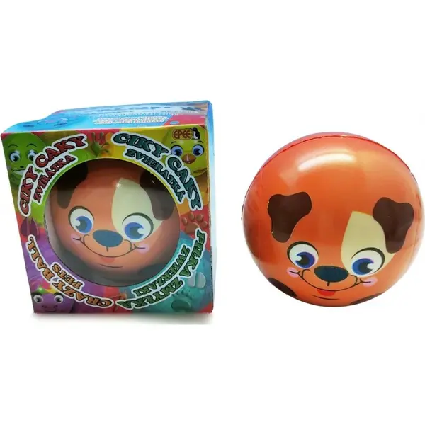 Epee Ciky Caky Bláznivá lopta oranžová 9 cm