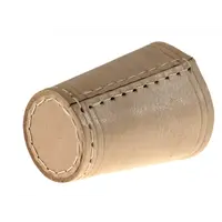 Piatnik Kožený malý kelímok na kocky