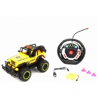 Alltoys RC džíp na diaľkové ovládanie žlté