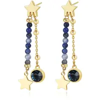 S'Agapõ Dlhé oceľové náušnice Aurora SAR20