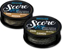 Kryston olovené šnúrky score zero leadfree 45 lb 10 m - camou