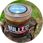 G.b.u. dipované boilies bullets anarchy 200 g - 24 mm