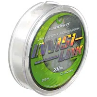 Gardner fluorocarbonový vlasec invisi link číra 25 m-priemer 0,45 mm / nosnosť 25 lb