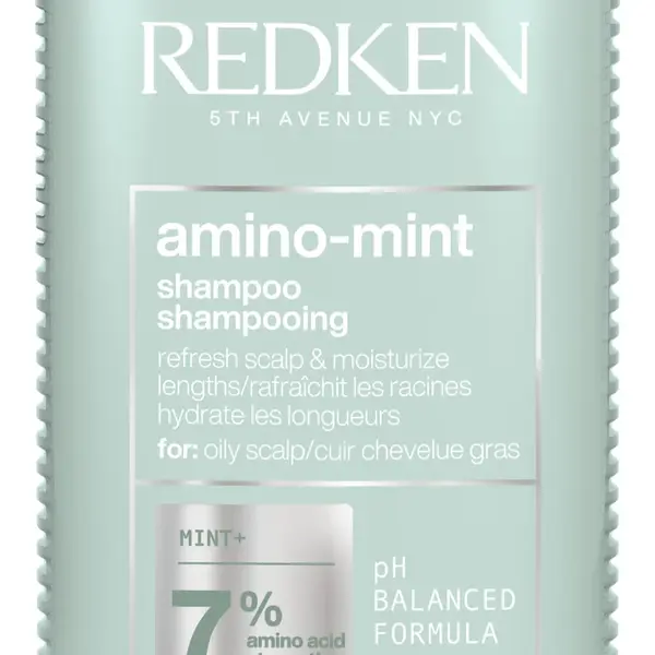 Redken Čistiaci šampón pre citlivú pokožku a mastné vlasy Amino Mint (Shampoo) 300 ml