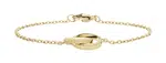 Daniel Wellington Slušivý pozlátený náramok Elan Unity DW0040021 18,5 cm