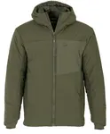 Korda bunda insulated hooded jacket dark olive - xxxxl