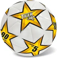 Alltoys Lopta kožená futbalová žltá č. 5