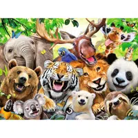 Ravensburger Puzzle Úsmev, prosím! 300 dielikov