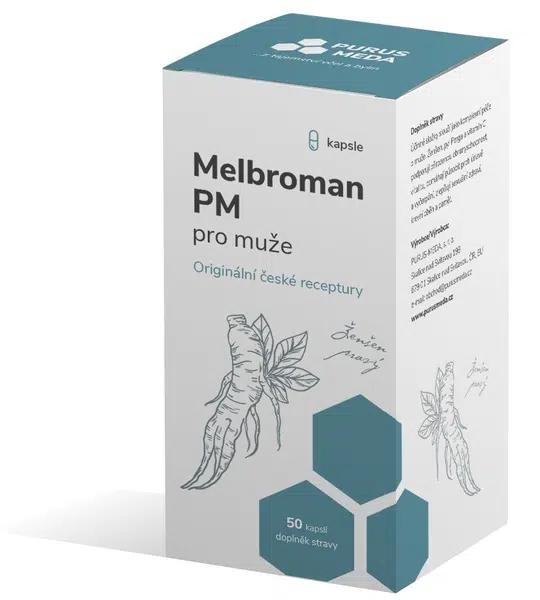 Purus Meda Melbroman PM pre mužov 50 kapsúl