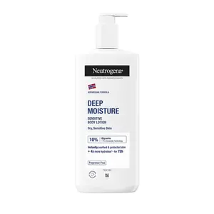 Neutrogena Hĺbkovo hydratačné telové mlieko pre citlivú pokožku 24 H 400 ml
