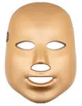 Palsar 7 Ošetrujúca LED maska na tvár zlatá (LED Mask 7 Colors Gold)